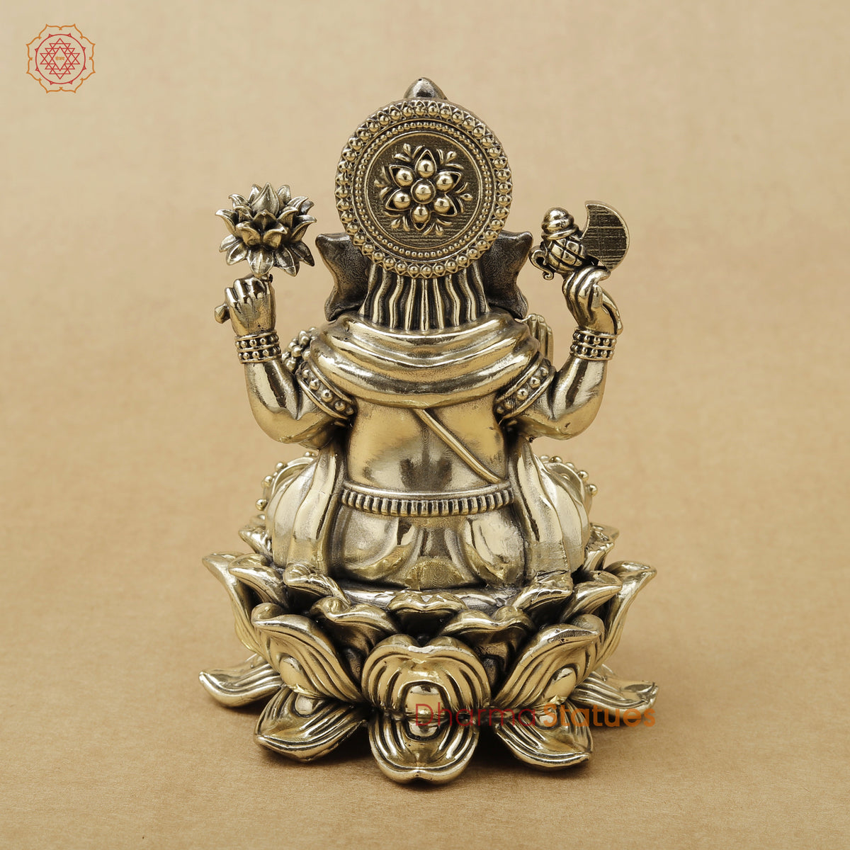 Brass Ganesh Fine, 6"