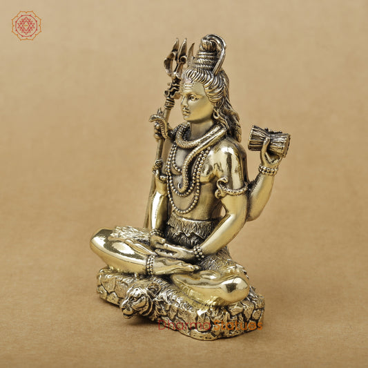 Brass Shiva Fine, 4"