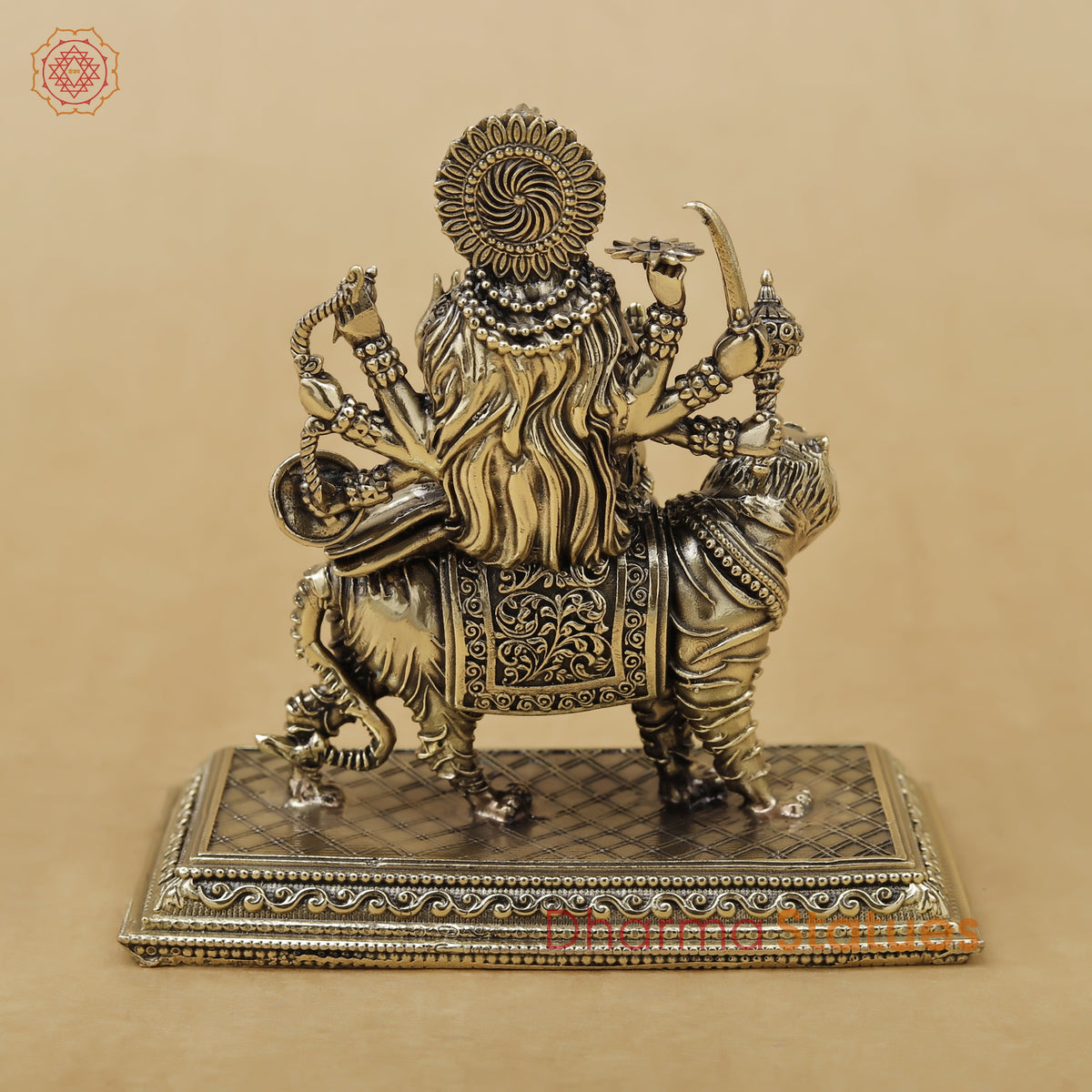 Brass Durga Fine, 4.5"
