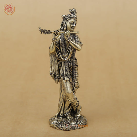 Brass Krishna Fine, 5"