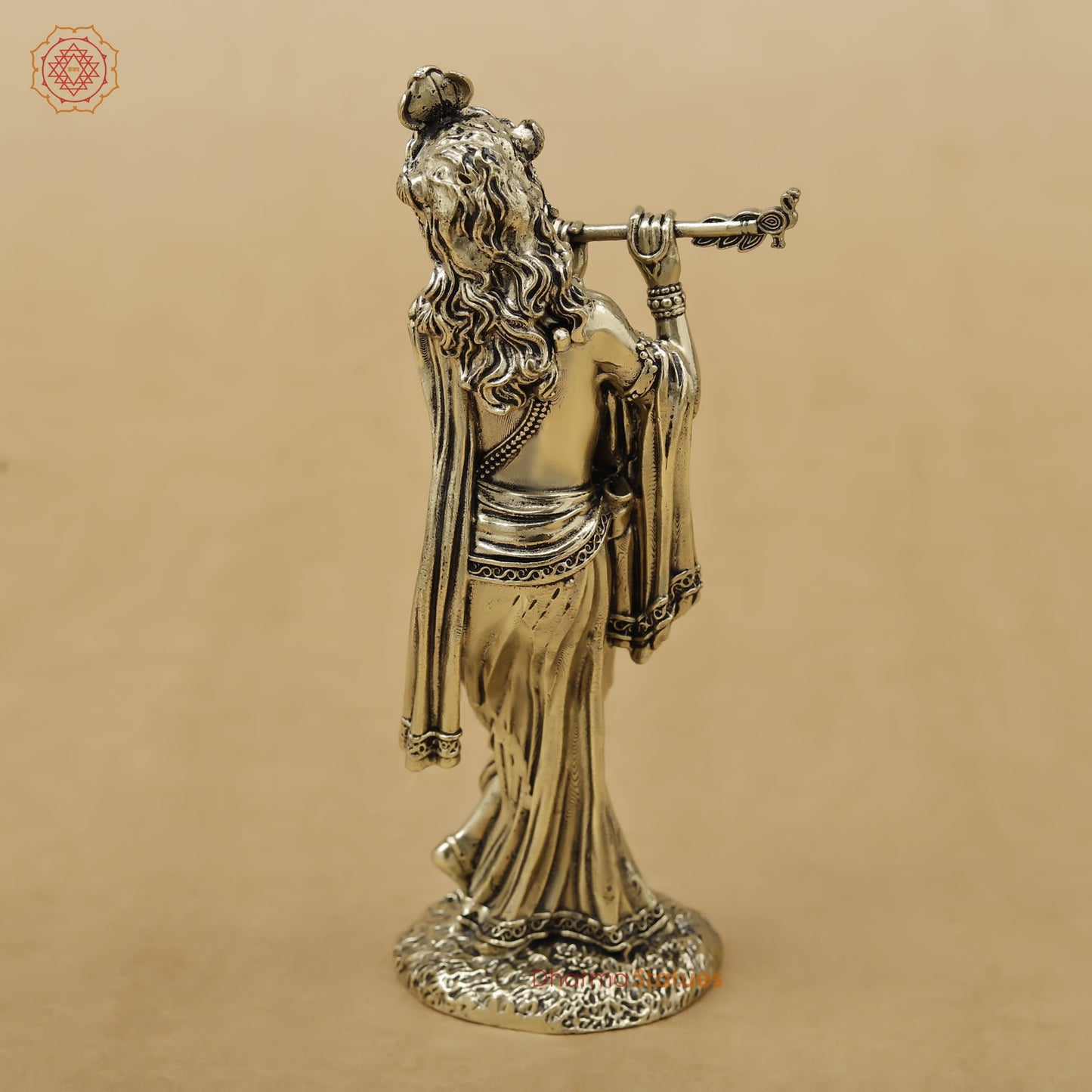 Brass Krishna Fine, 5"