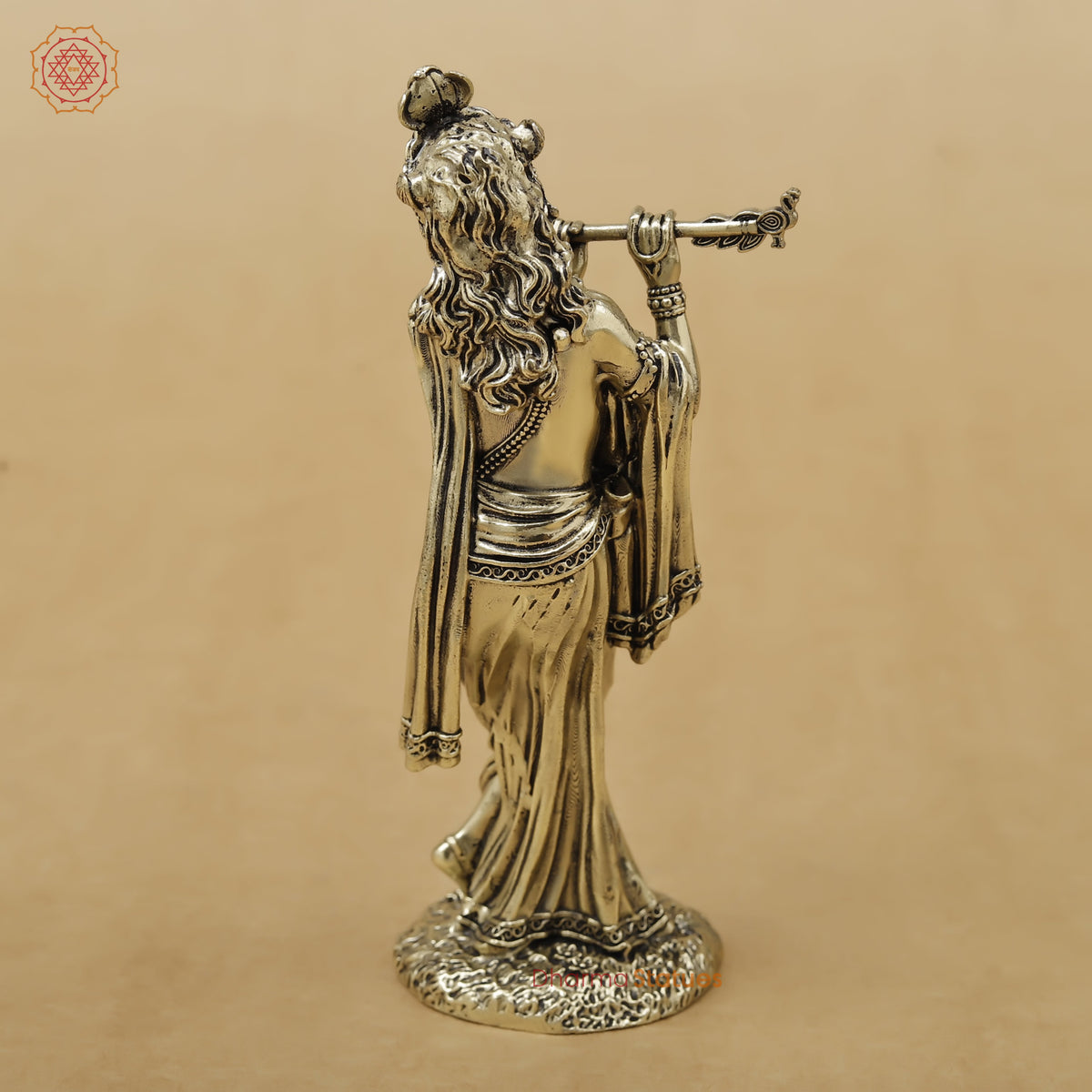 Brass Krishna Fine, 5"