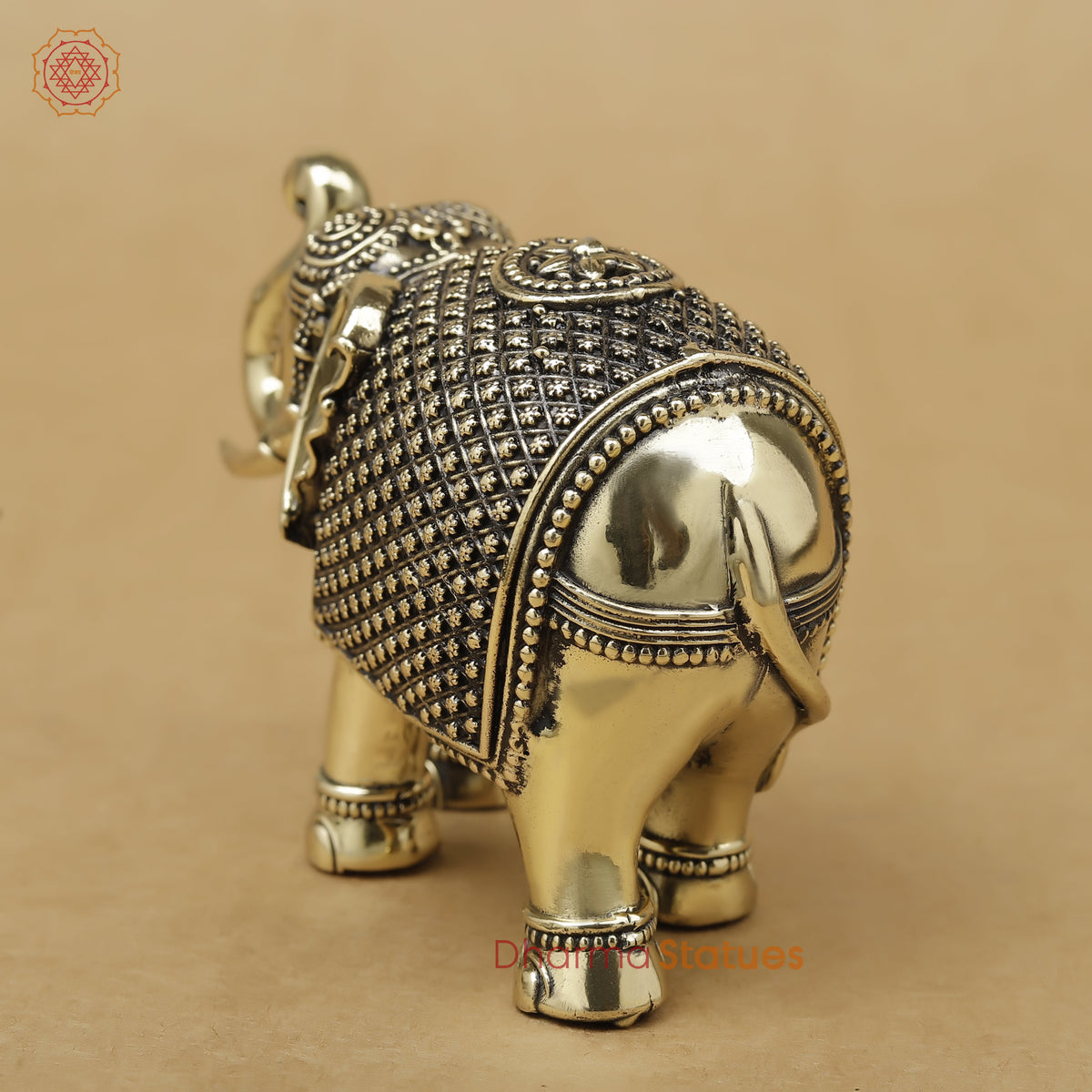Brass Elephant Fine, 3"
