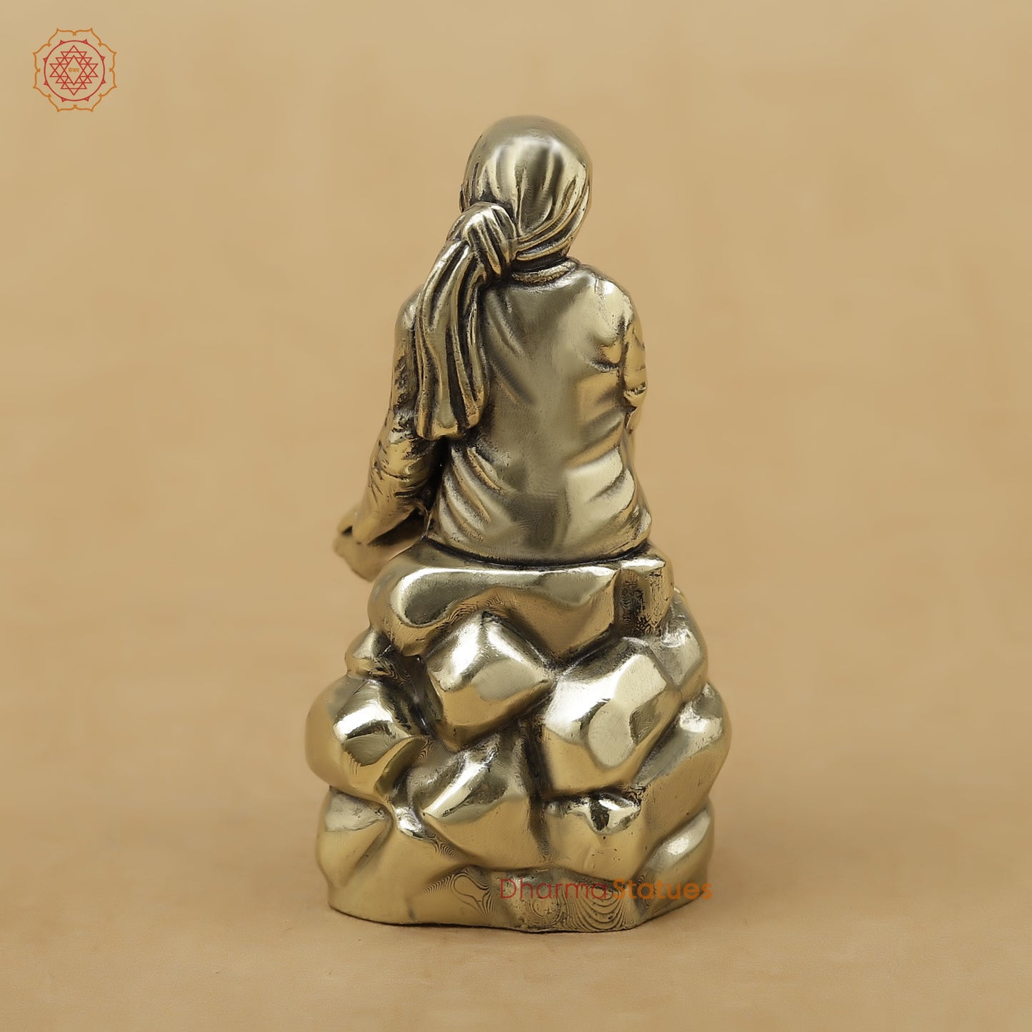 Brass Sai Baba Fine, 3"