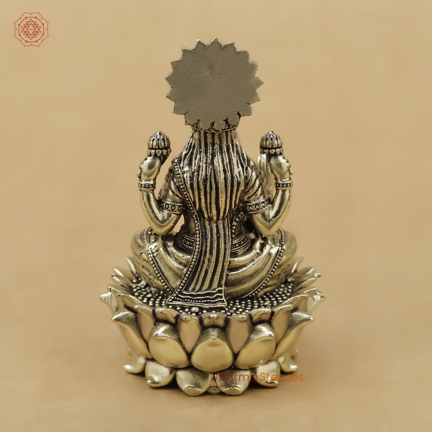 Brass Lakshmi Fine, 3.5"