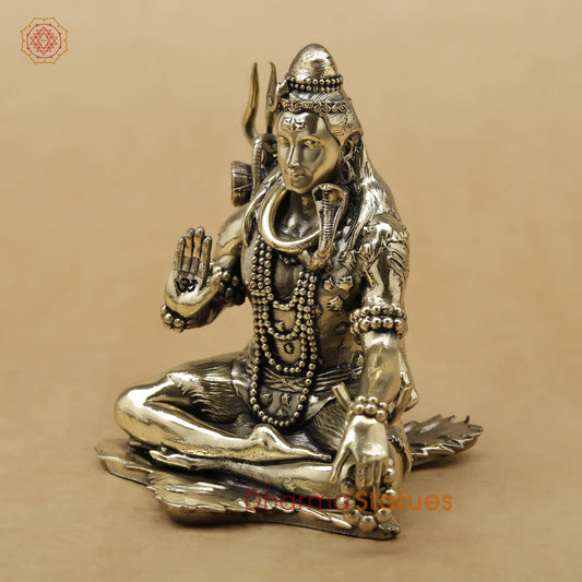 Brass Shiva Fine, 4"