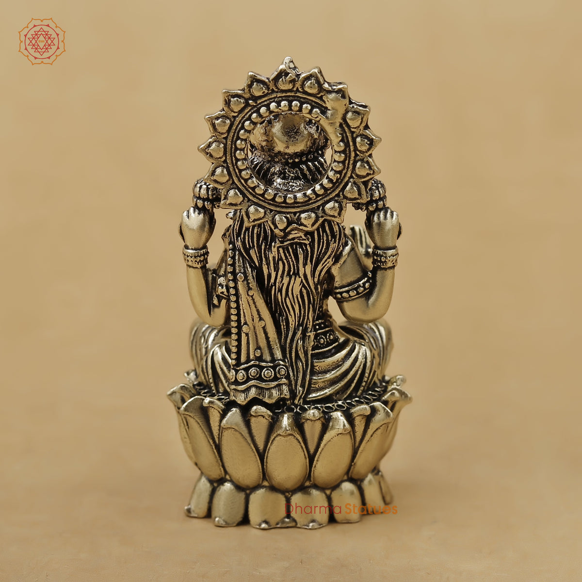 Brass Lakshmi Fine, 2.5"