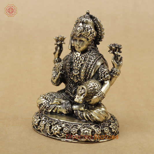 Brass Lakshmi Fine, 4"