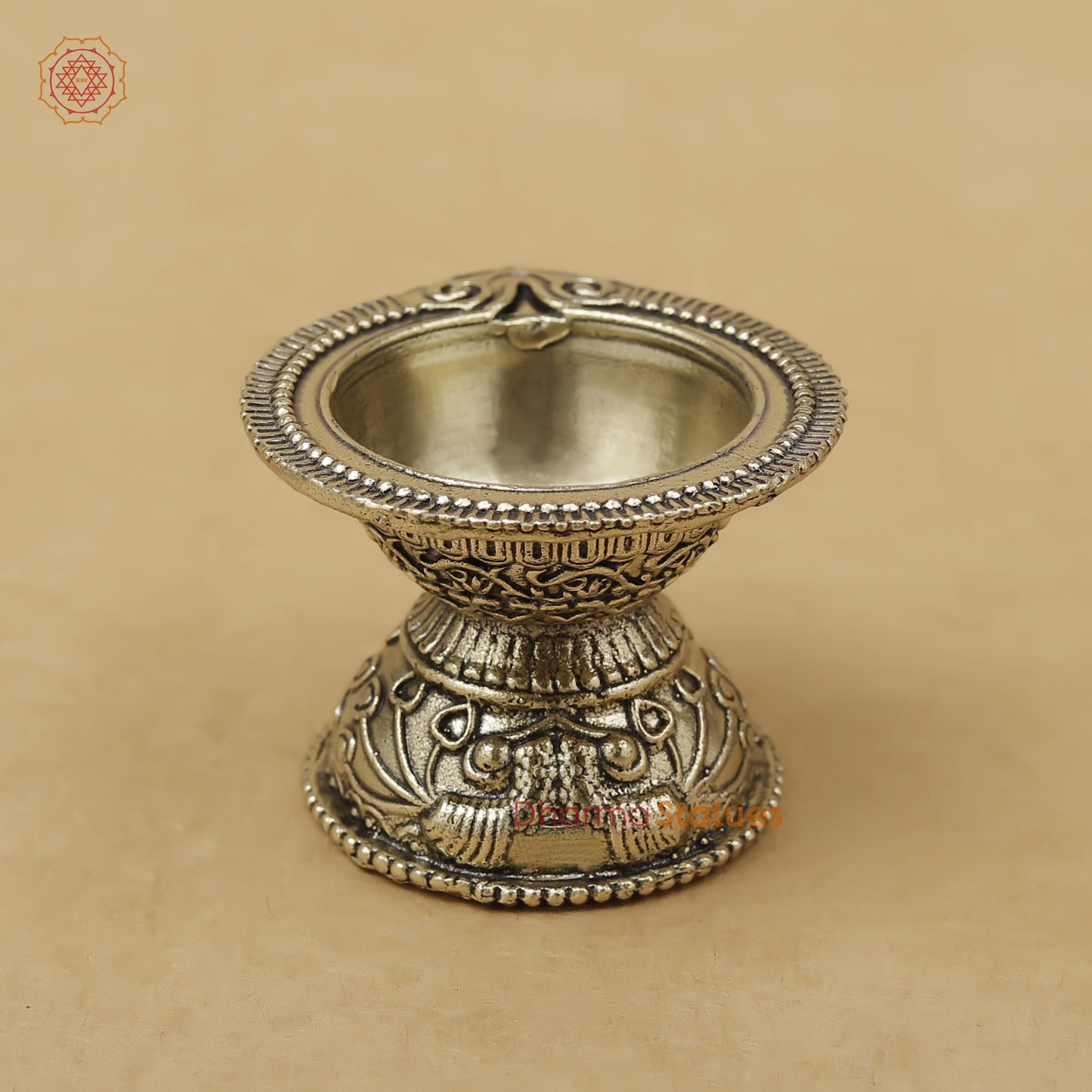 Brass Diya Fine, 1.5"