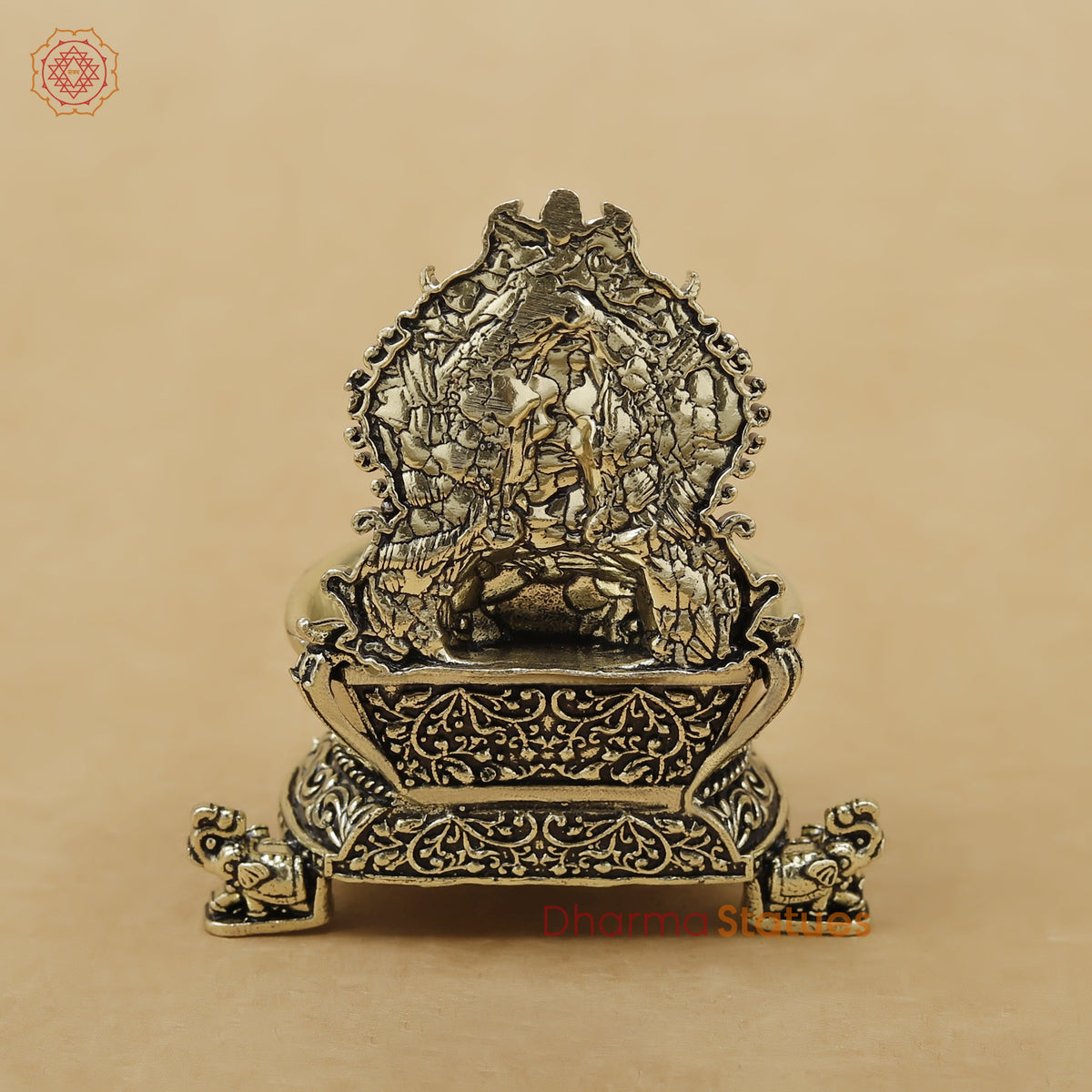 Brass Laxmi Diya Fine, 3"