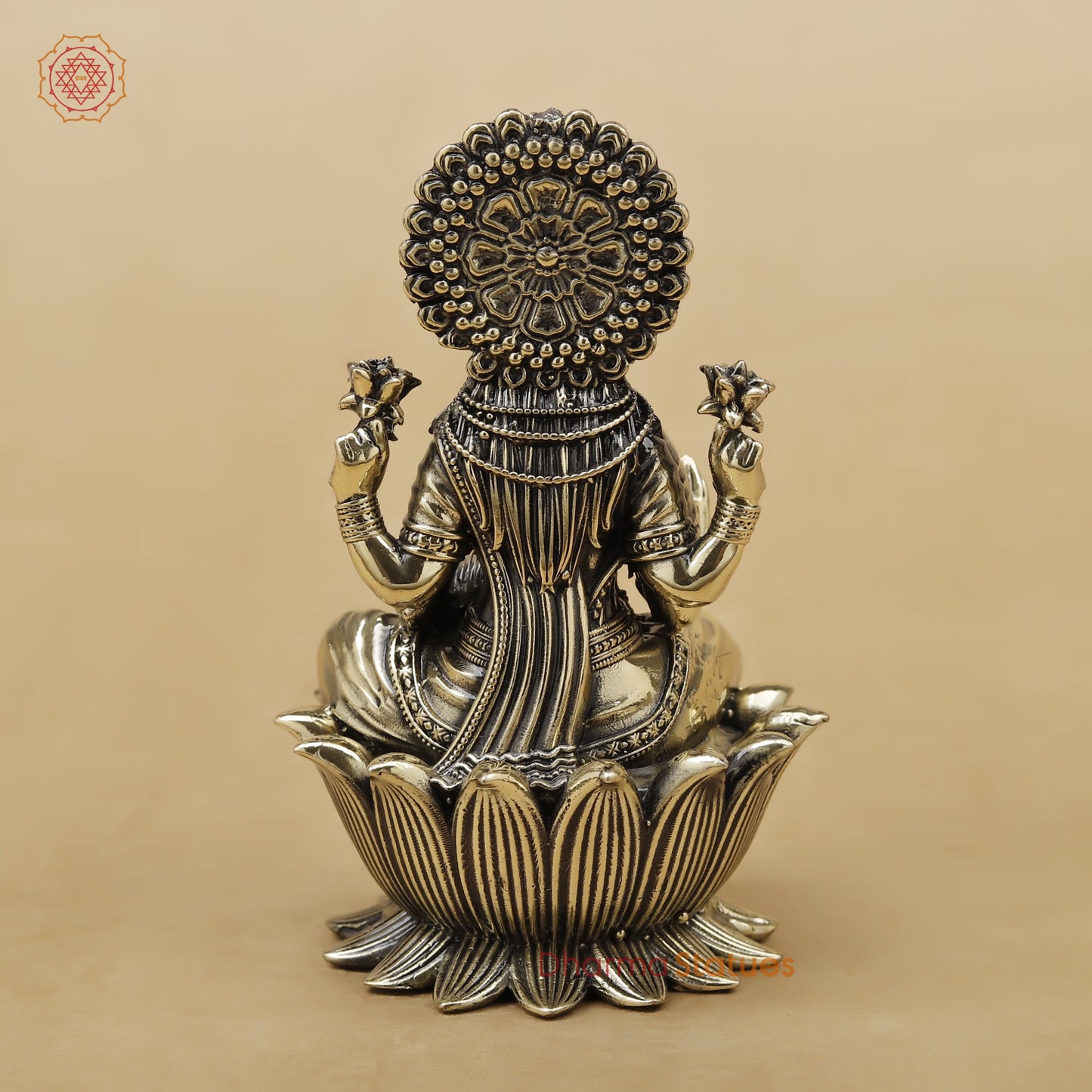 Brass Lakshmi Fine, 4"