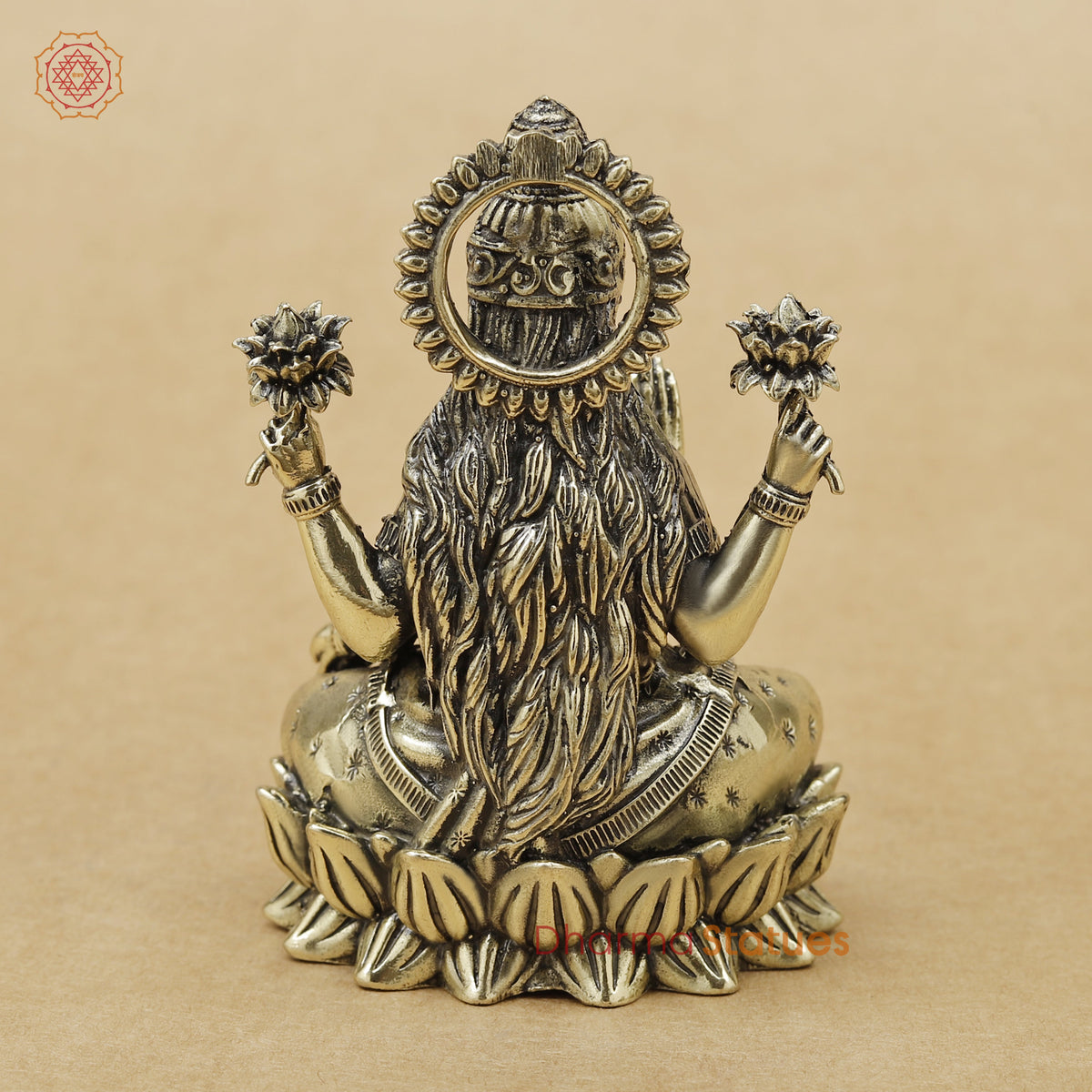 Brass Lakshmi Fine, 3.5"
