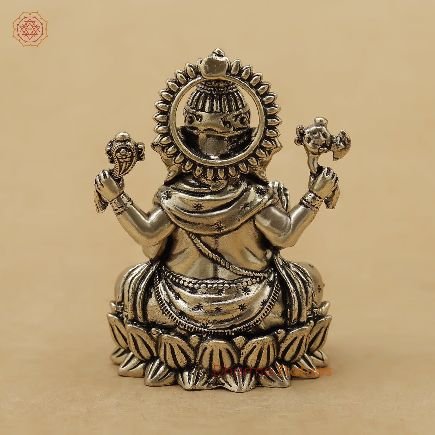 Brass Ganesh Fine, 2.5"