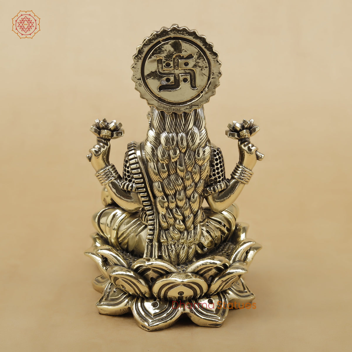 Brass Lakshmi Fine, 6"