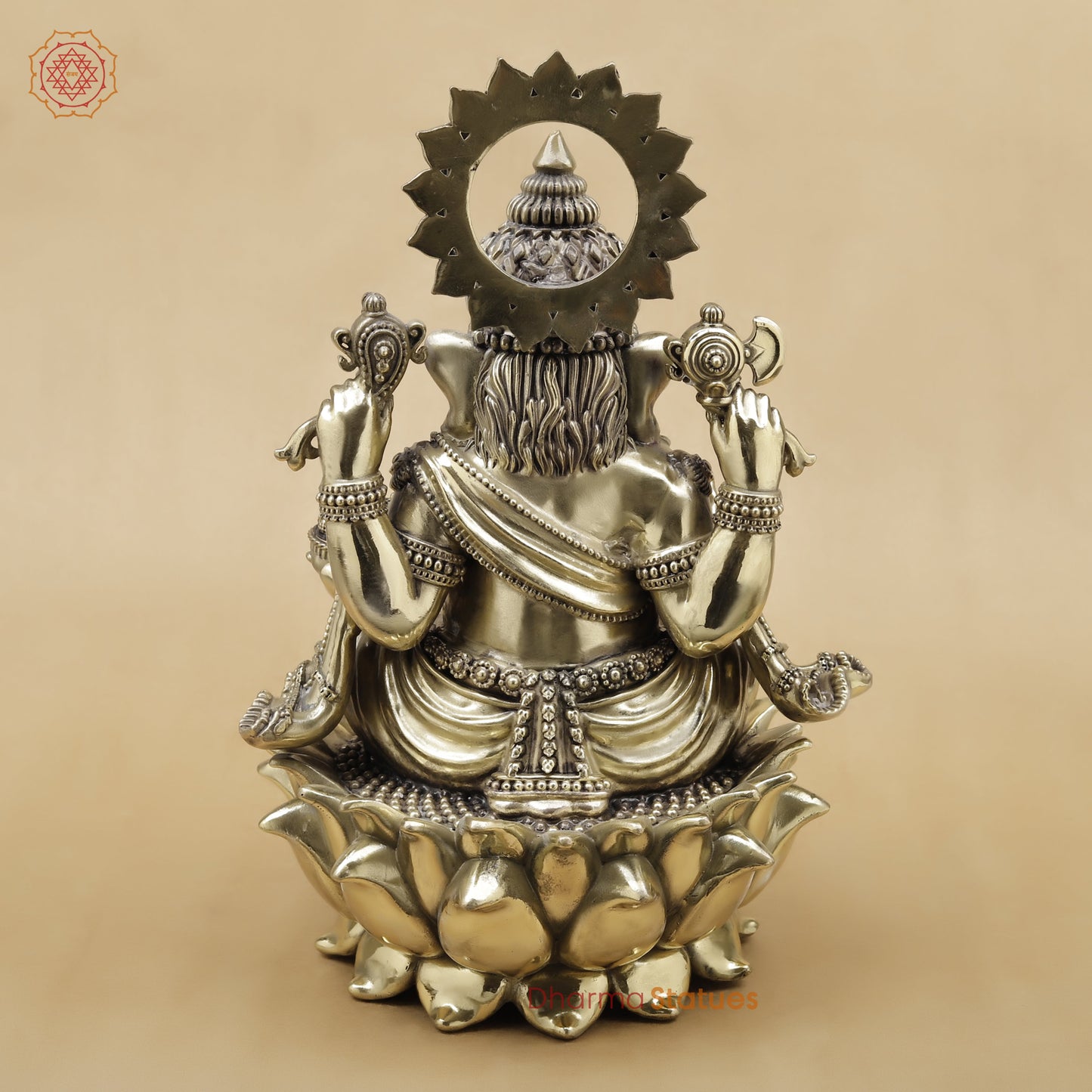 Brass Ganesh Fine, 13"