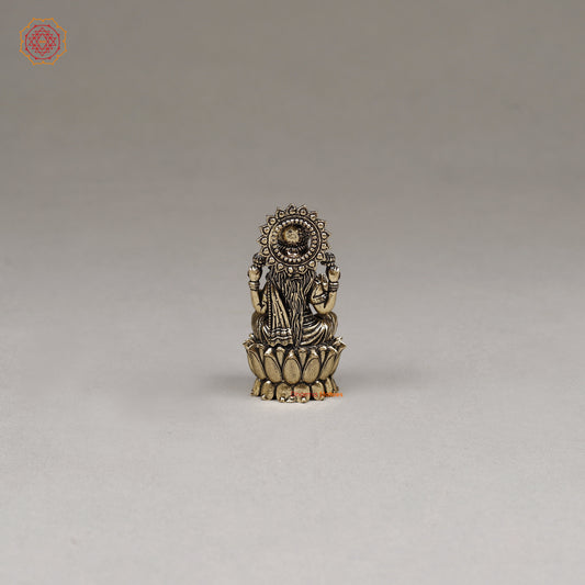 Brass Lakshmi, 2.5"