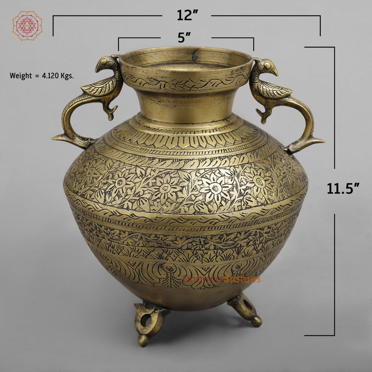 Vintage Pot, 11.5''