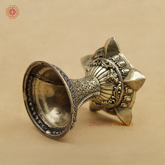 Brass Lotus shape Diya fine 3”