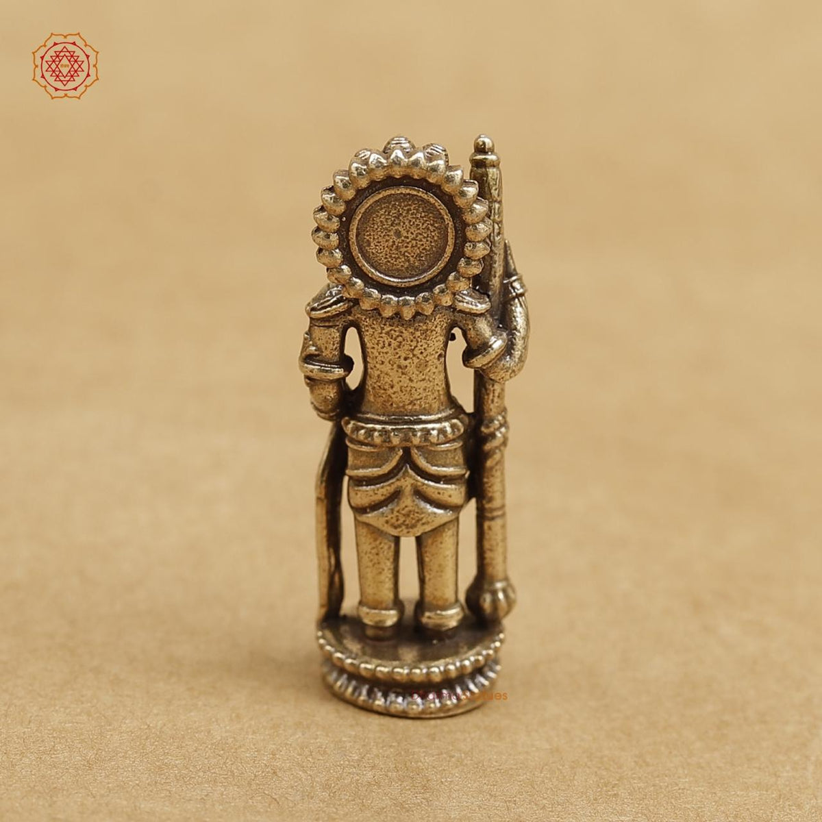 Brass Udupi Krishna 1.5"