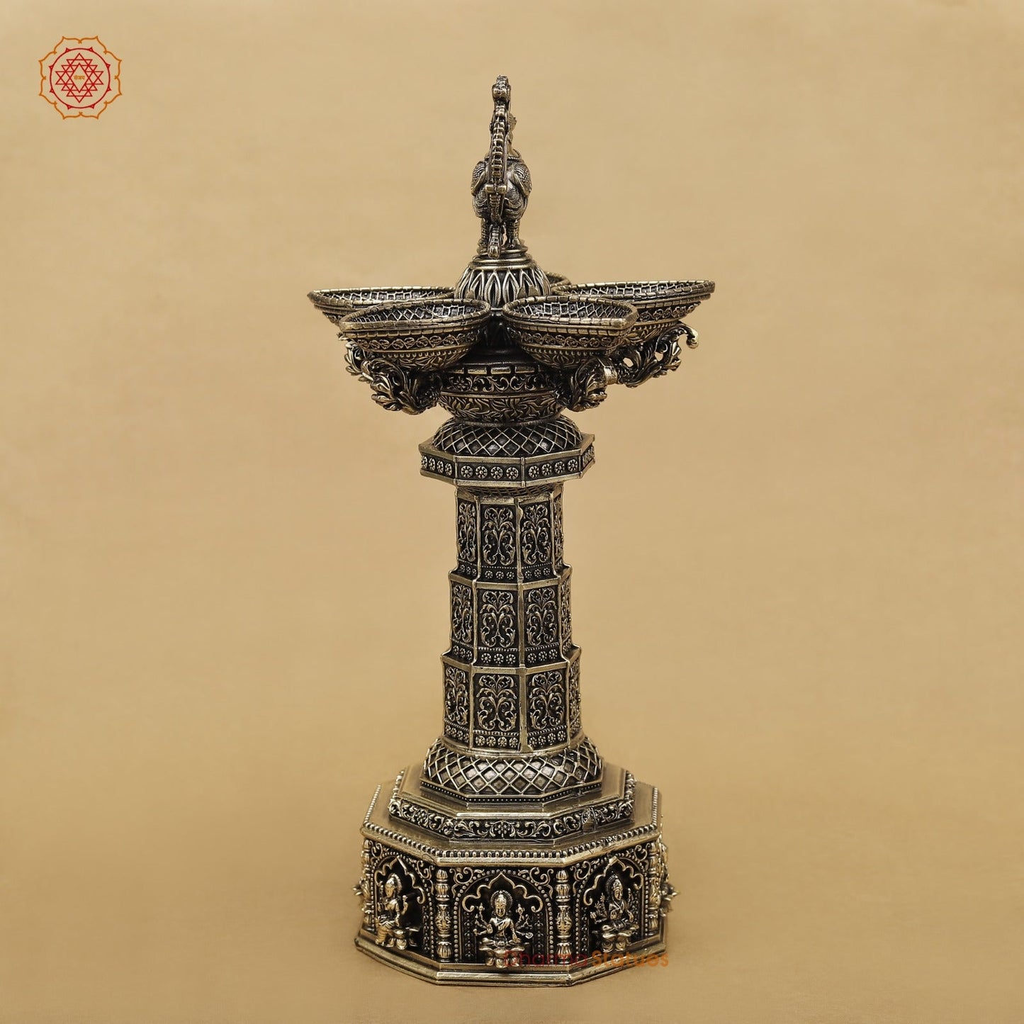 Brass Annam Lamp Super fine 12”