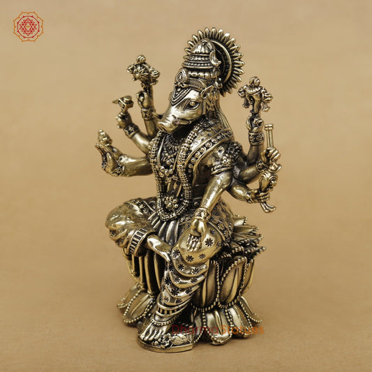 Brass Varahi Seated 5”