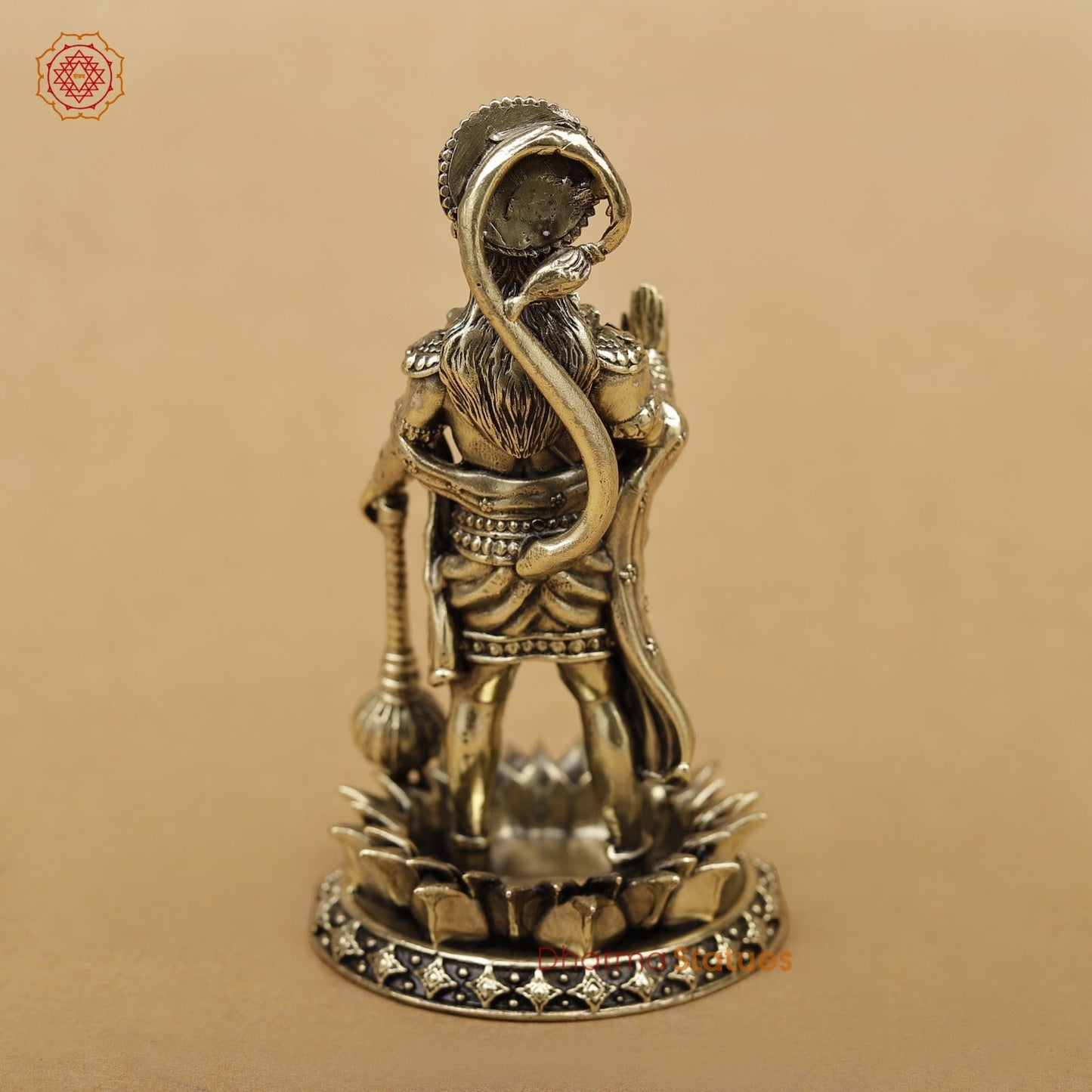 Brass Hanuman Standing 4”