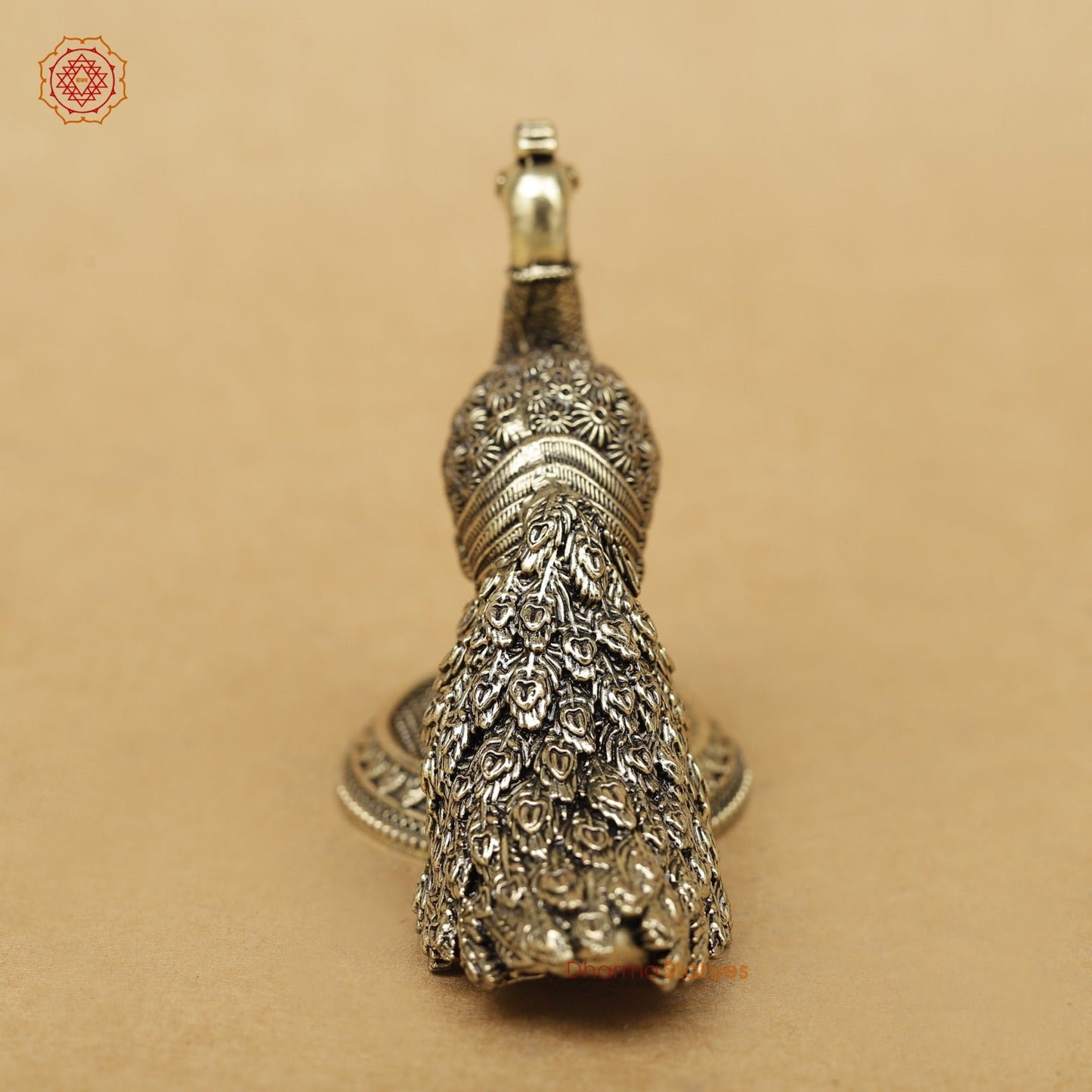 Brass Peacock Fine 3.5”