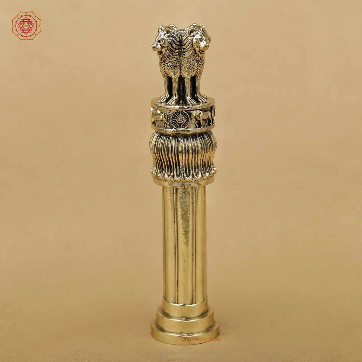 Brass Ashok Stambh Fine 6”