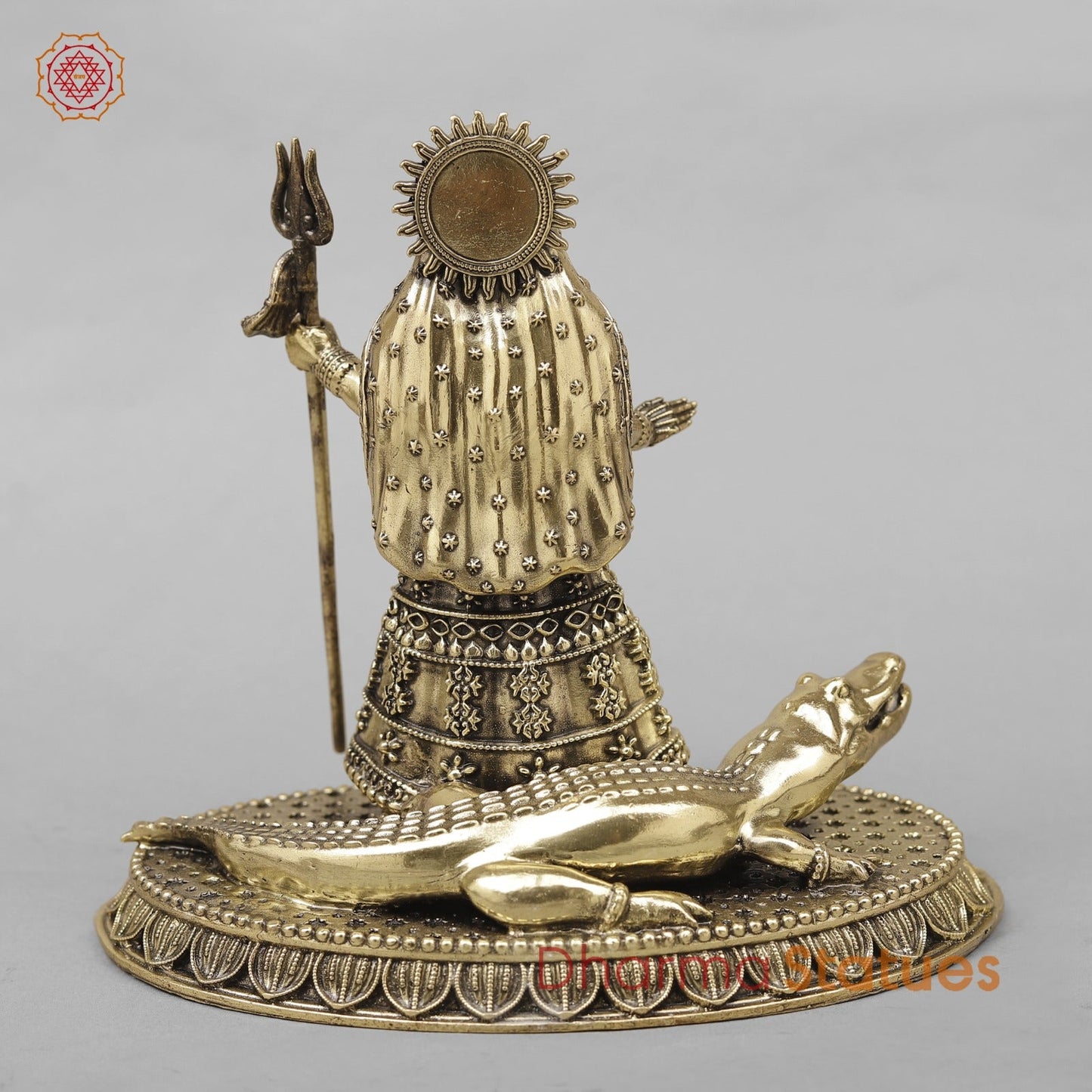 Brass Ganga Devi Fine 6.5”