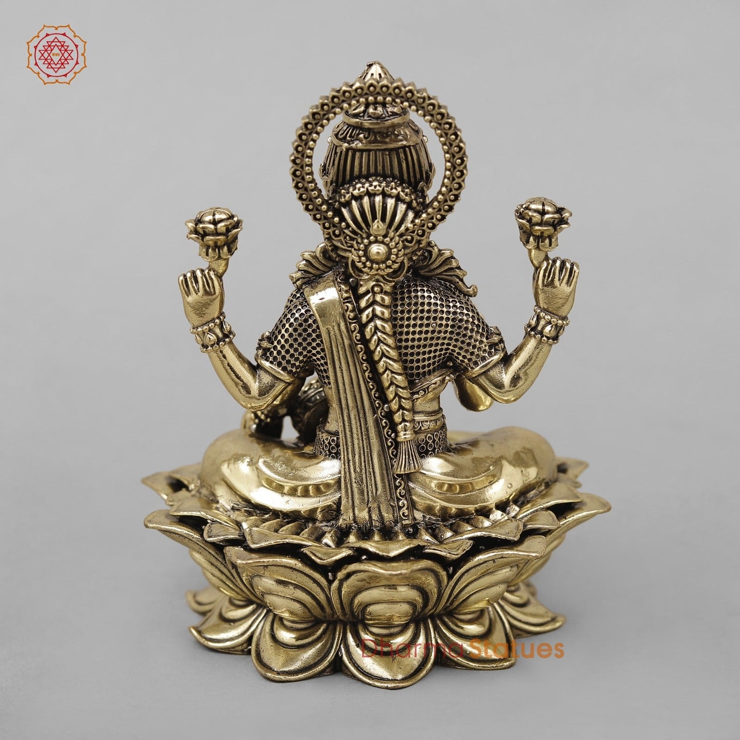 Brass Dhan Lakshmi Fine 5”