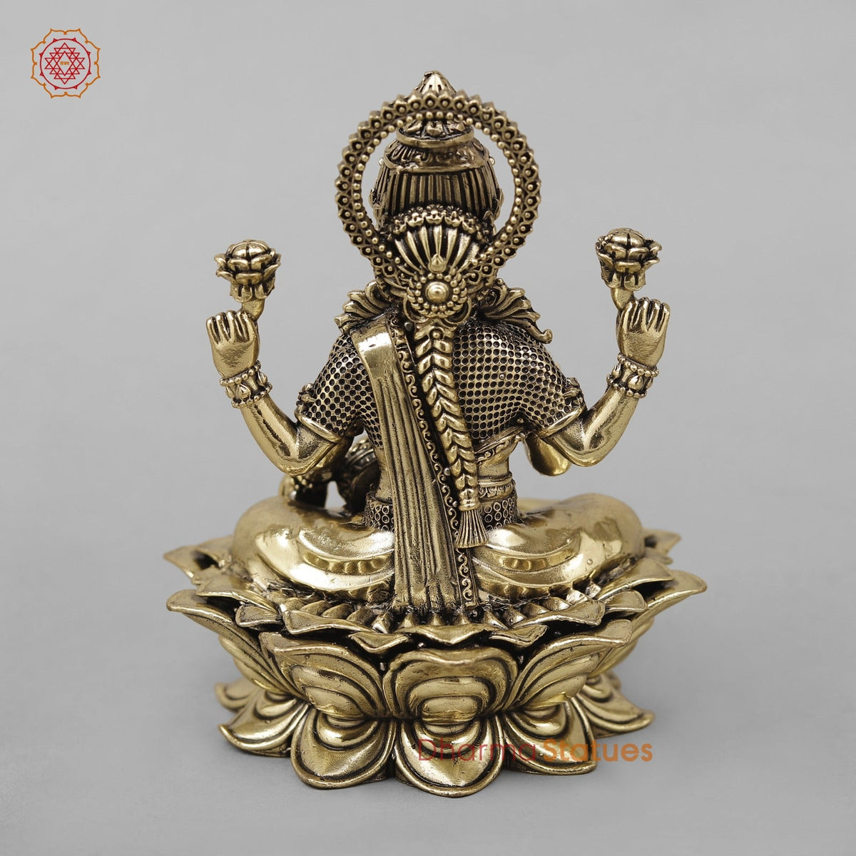 Brass Dhan Lakshmi Fine 5”