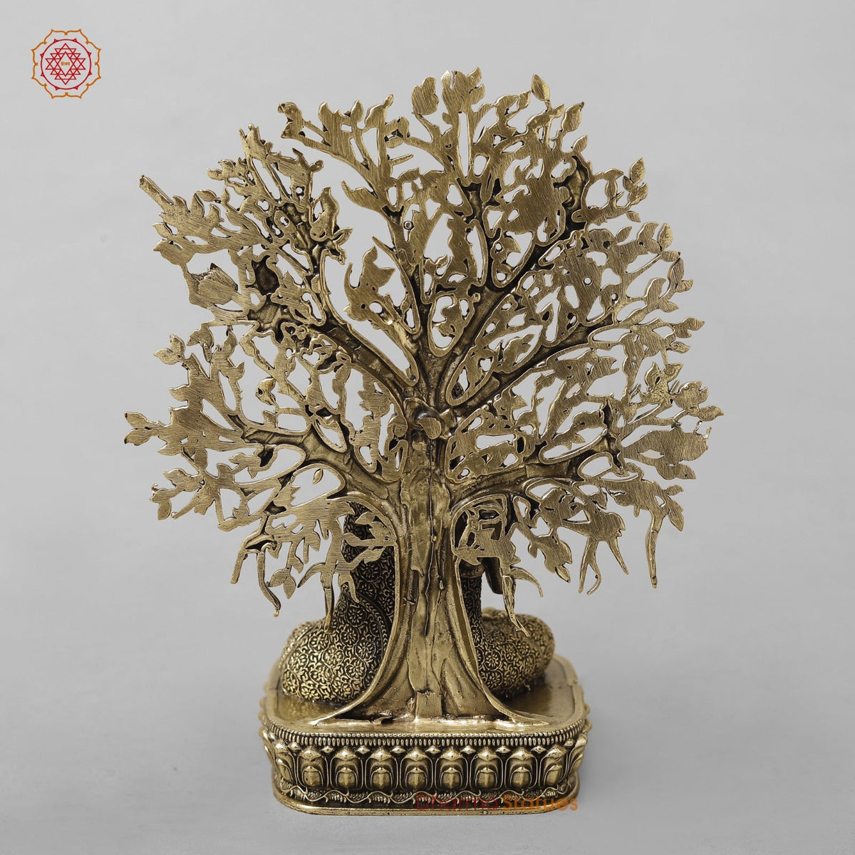 Brass Tree Buddha Fine 6.5”