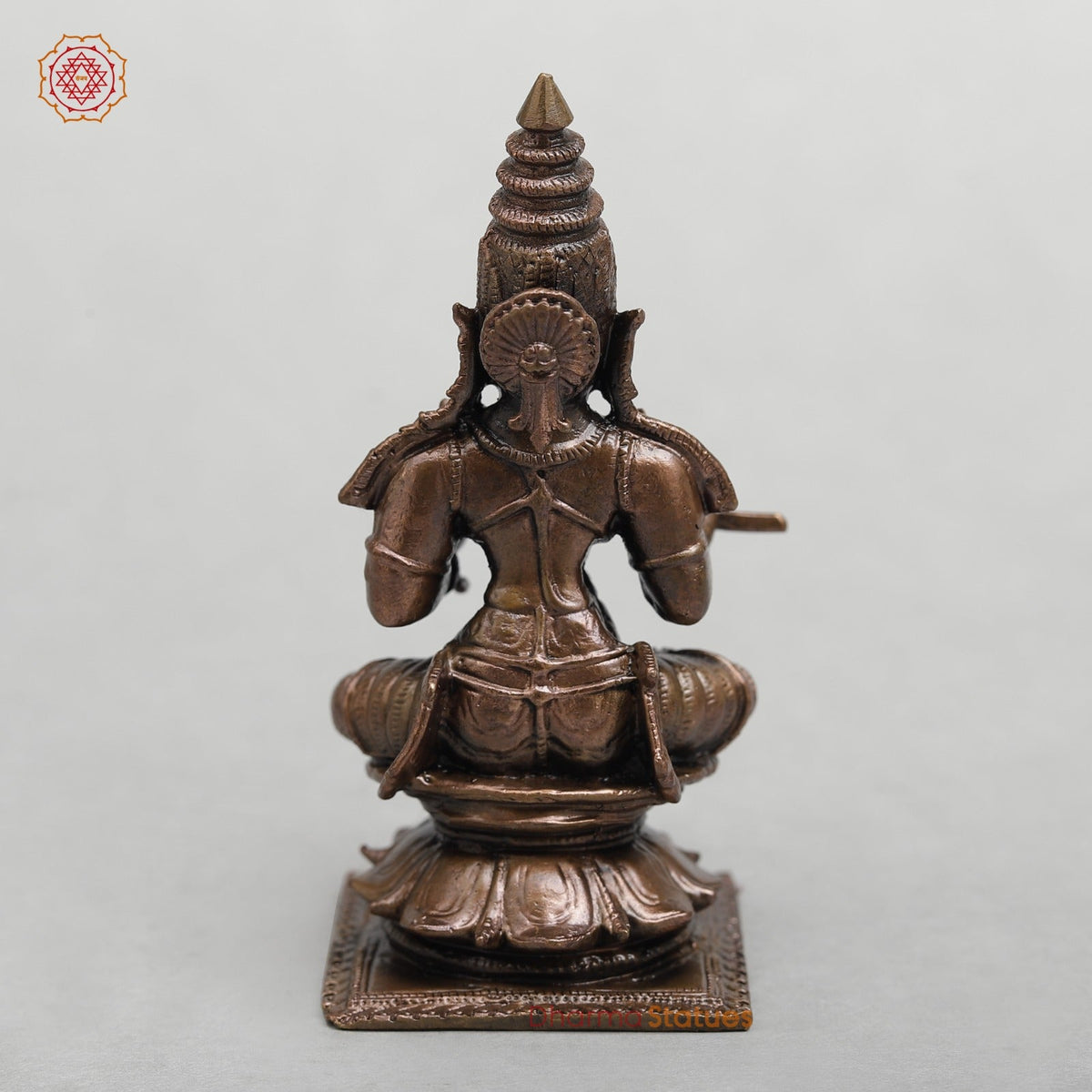 Copper Annapurna Seated Fine 4”