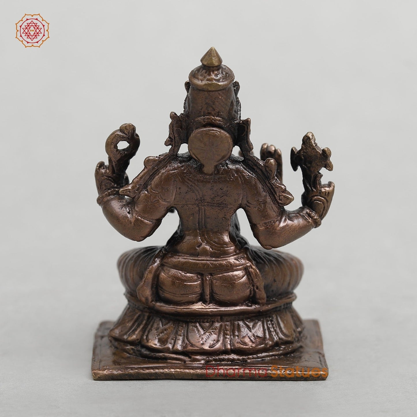 Copper Hayagriva Seated fine 2.5”