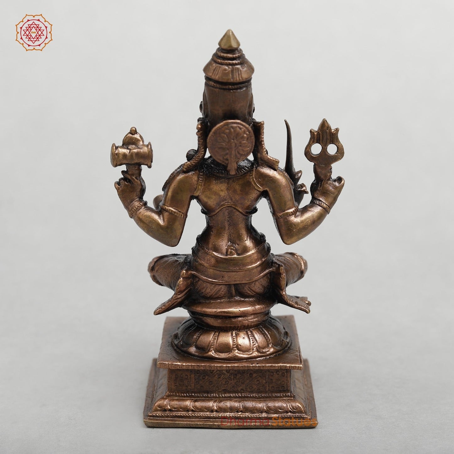 Brass Mariamma Seated Fine 4.5”