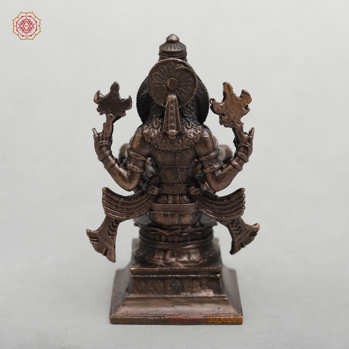 Brass Yoga Narsimha Seated Fine 3”