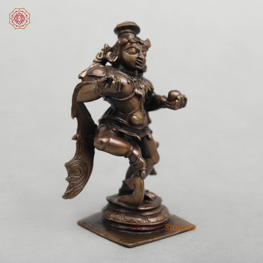 Copper Ladoo Krishna Fine 3.5”