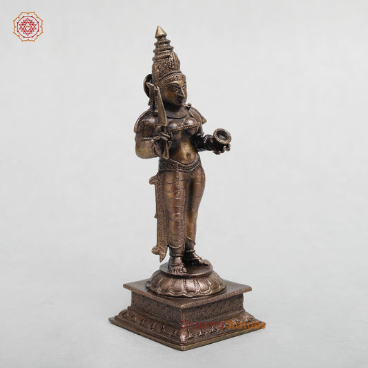 Copper Mariamma Standing Fine 5.5”