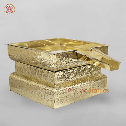 Brass Abhishekam Peeta Fine 22”