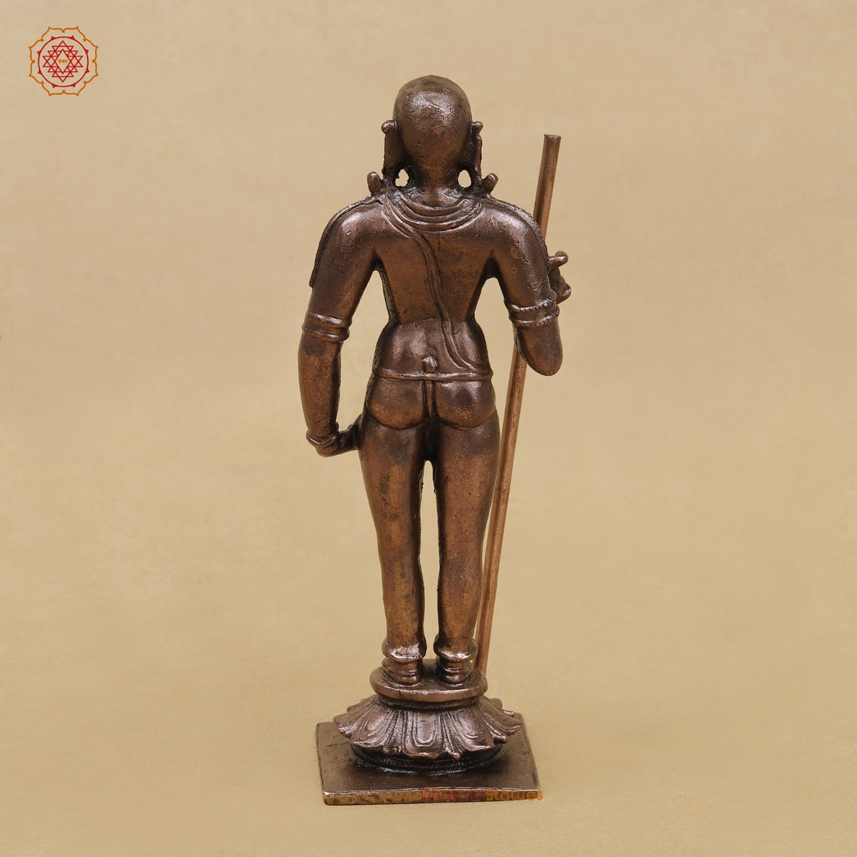 Copper Palani Murugan Karthikeya Idol (Dhandayuthapani Swamy) 5”