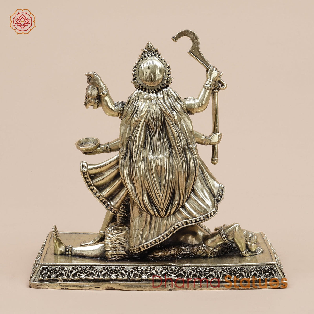 Brass Kaali Standing Fine 8.5”