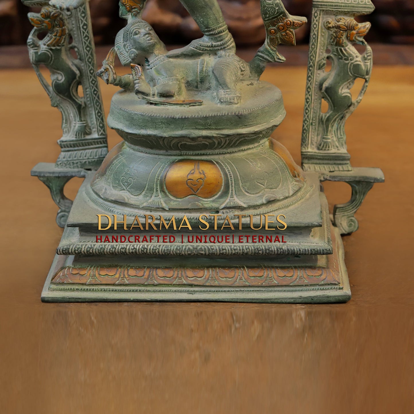 Brass Nataraja, Antique Finish, 25"