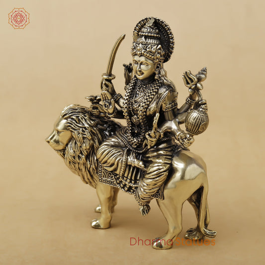 Brass Durga Fine, 5"