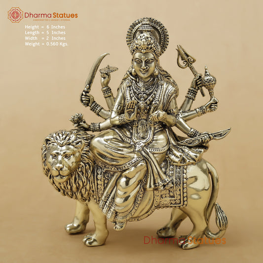 Brass Durga Fine, 6"
