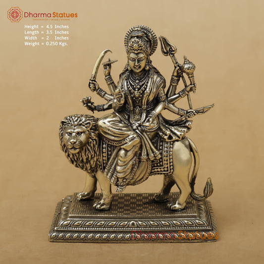 Brass Durga Fine, 4.5"