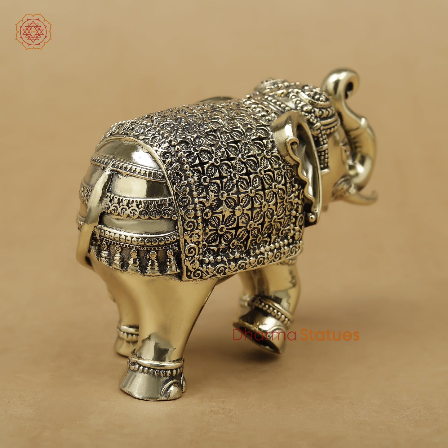 Brass Elephant Fine, 3"