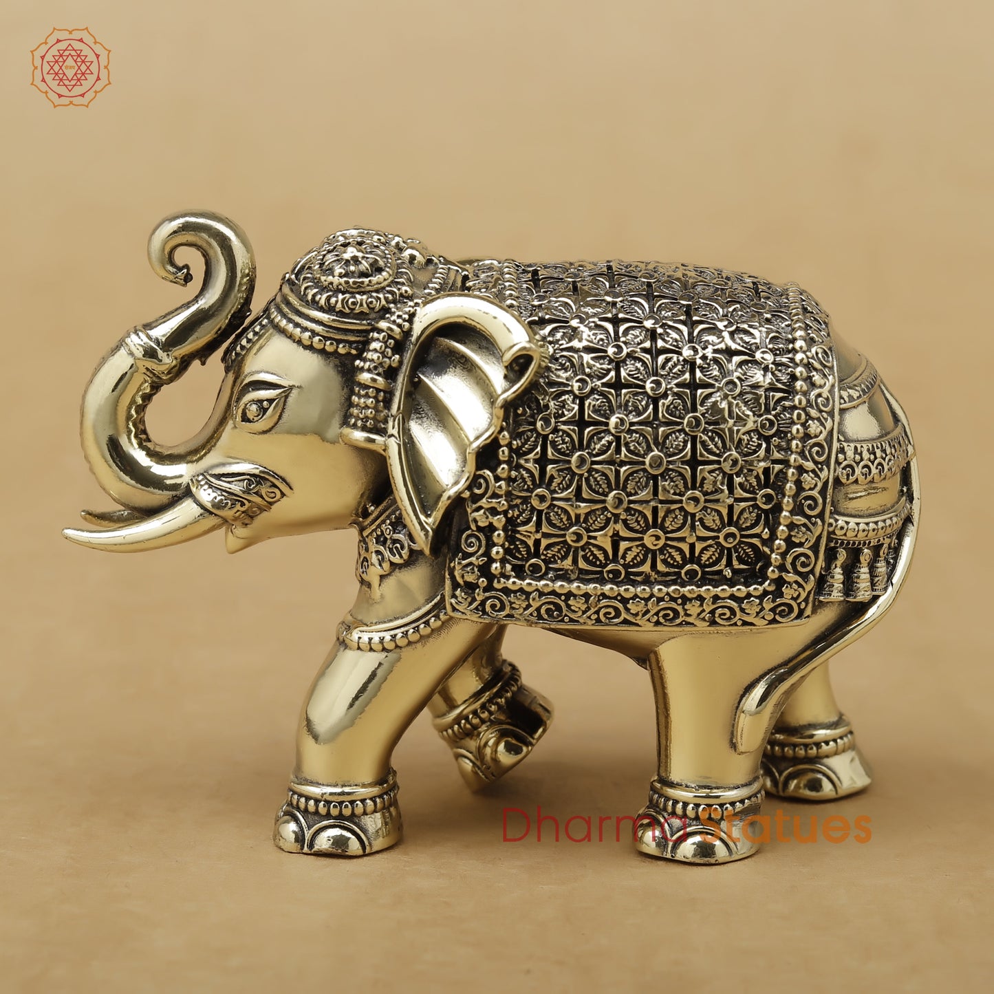 Brass Elephant Fine, 3"