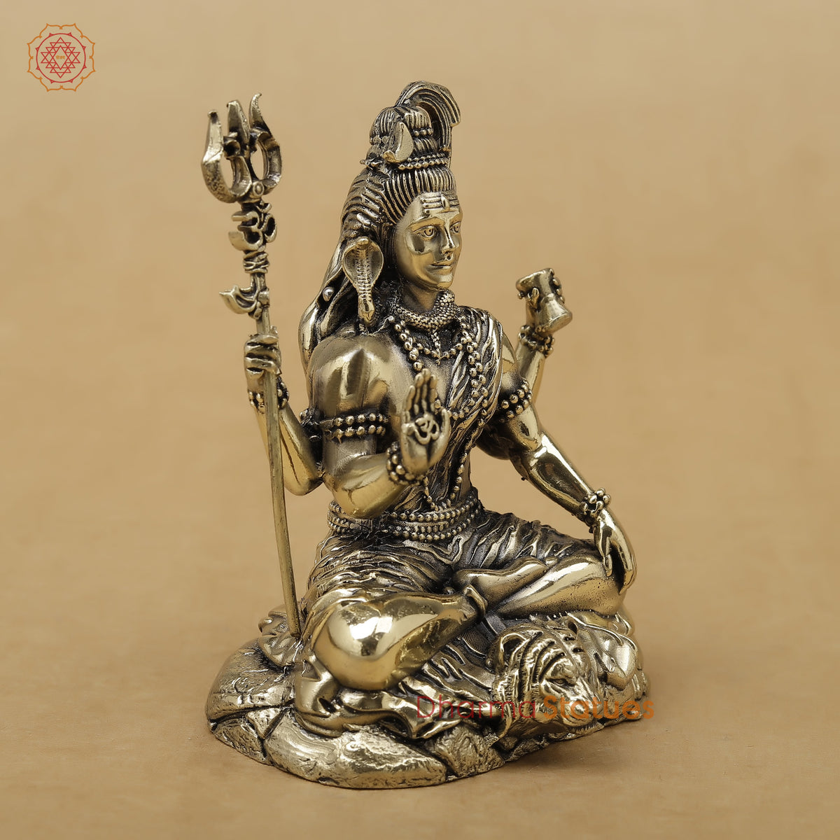 Brass Shiva Fine, 4"