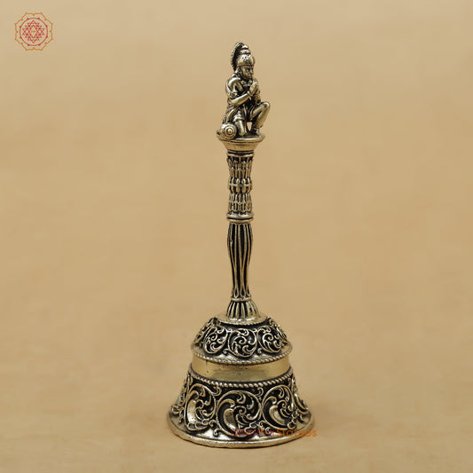 Brass Hanuman Ghanti (Bell), 4"