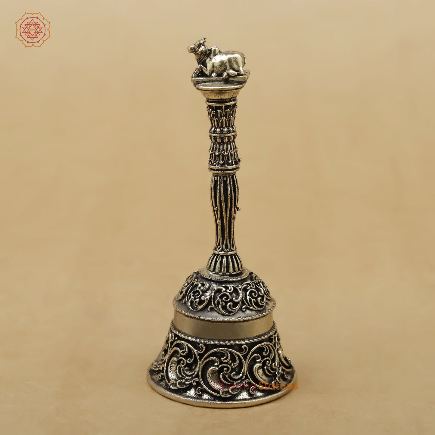 Brass Nandi Ghanti (Bell), 4"'